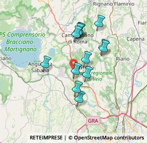 Mappa Via Cassia Km 24.300 loc, 00060 Formello RM, Italia (6.19923)