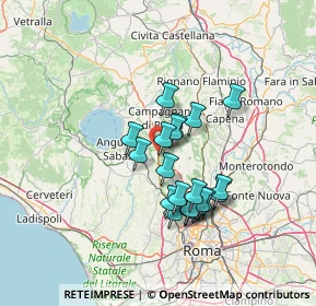 Mappa Via Cassia Km 24.300 loc, 00060 Formello RM, Italia (11.4985)