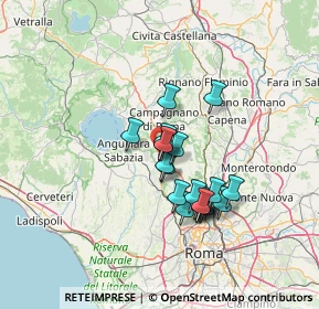 Mappa Via Cassia Km 24.300 loc, 00060 Formello RM, Italia (11.012)