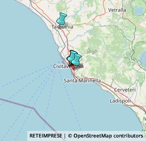 Mappa Via Don Morosini, 00053 Civitavecchia RM, Italia (4.97667)