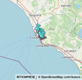 Mappa Via Don Morosini, 00053 Civitavecchia RM, Italia (28.93643)