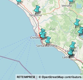 Mappa Via Don Morosini, 00053 Civitavecchia RM, Italia (20.77267)