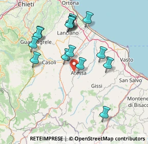 Mappa Via Piana Cicarel, 66041 Atessa CH, Italia (15.87133)