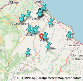 Mappa Via Piana Cicarel, 66041 Atessa CH, Italia (14.67389)