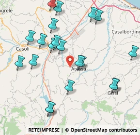 Mappa Via Piana Cicarel, 66041 Atessa CH, Italia (9.4265)