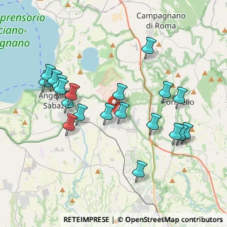 Mappa Via Gino Canetti, 00123 Cesano RM, Italia (4.234)