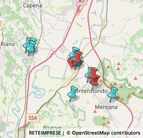 Mappa Via Antonio Meucci, 00015 Monterotondo RM, Italia (2.79538)