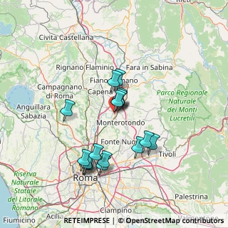 Mappa Via Antonio Meucci, 00015 Monterotondo RM, Italia (13.37882)