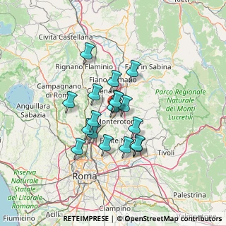 Mappa Via Antonio Meucci, 00015 Monterotondo RM, Italia (10.56167)