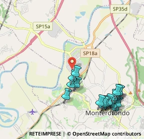 Mappa Via Antonio Meucci, 00015 Monterotondo RM, Italia (2.60632)
