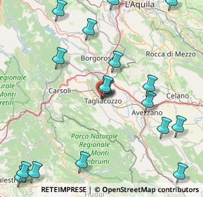 Mappa Via Antonio Russo, 67069 Tagliacozzo AQ, Italia (21.91278)