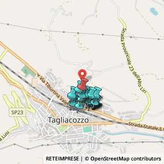 Mappa Via delle Acacie, 67069 Tagliacozzo AQ, Italia (0.352)