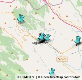 Mappa Via delle Acacie, 67069 Tagliacozzo AQ, Italia (2.487)