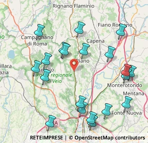 Mappa Km. 22.300, 00060 Riano RM, Italia (9.7365)