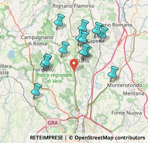 Mappa Km. 22.300, 00060 Riano RM, Italia (6.89692)