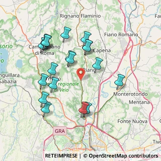 Mappa Km. 22.300, 00060 Riano RM, Italia (8.13105)
