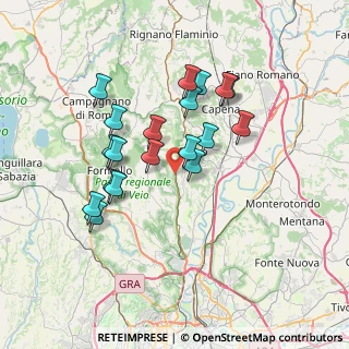 Mappa Km. 22.300, 00060 Riano RM, Italia (6.65211)
