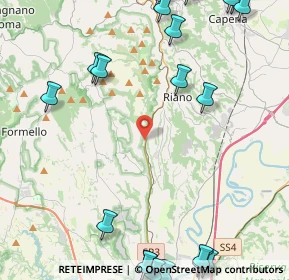 Mappa Km. 22.300, 00060 Riano RM, Italia (6.93)