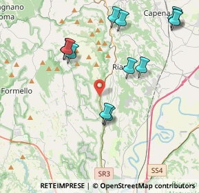 Mappa Km. 22.300, 00060 Riano RM, Italia (4.86917)