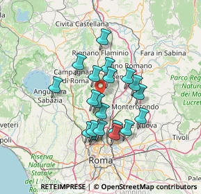 Mappa Km. 22.300, 00060 Riano RM, Italia (11.6615)