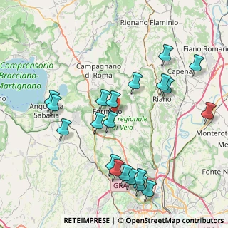 Mappa Via Della Bandita, 00060 Formello RM, Italia (9.343)