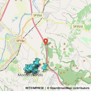Mappa A1 Milano - Napoli, 00015 Monterotondo RM, Italia (3.002)
