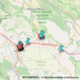 Mappa Via Collementana, 67043 Celano AQ, Italia (9.0155)