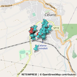 Mappa Via Collementana, 67043 Celano AQ, Italia (0.22222)