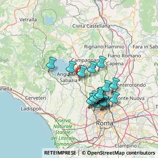 Mappa 00123 Cesano RM, Italia (13.4405)