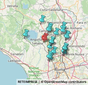 Mappa 00123 Cesano RM, Italia (12.126)