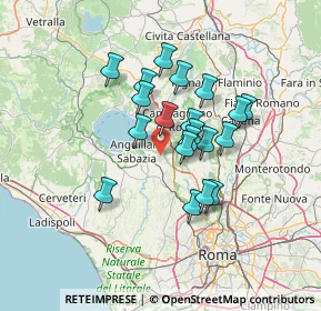 Mappa 00123 Cesano RM, Italia (11.2465)