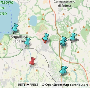 Mappa 00123 Cesano RM, Italia (4.3975)