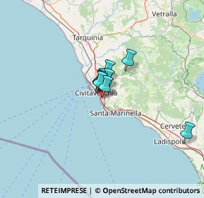 Mappa Largo Papa Giovanni XXIII, 00053 Civitavecchia RM, Italia (17.37333)