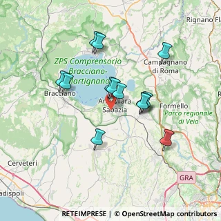 Mappa 00061 Anguillara Sabazia RM, Italia (6.6)