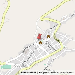 Mappa Corso Giuseppe Mazzini, 35, 66051 Cupello, Chieti (Abruzzo)