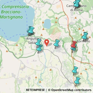 Mappa Via Fosso delle Fontane, 00061 Anguillara Sabazia RM, Italia (6.06688)