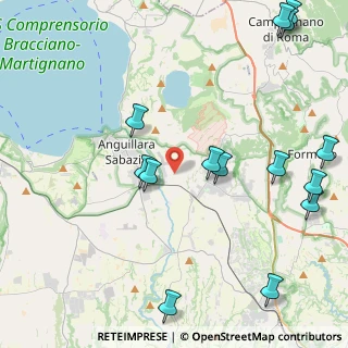 Mappa Via Fosso delle Fontane, 00061 Anguillara Sabazia RM, Italia (5.82857)