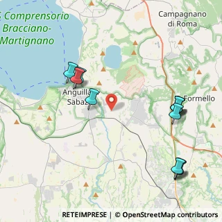 Mappa Via Fosso delle Fontane, 00061 Anguillara Sabazia RM, Italia (5.1525)