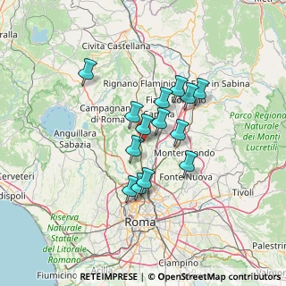 Mappa Via Codette, 00060 Riano RM, Italia (10.94857)