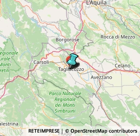 Mappa Via Roma, 67069 Tagliacozzo AQ, Italia (47.492)