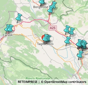 Mappa Via Roma, 67069 Tagliacozzo AQ, Italia (10.738)