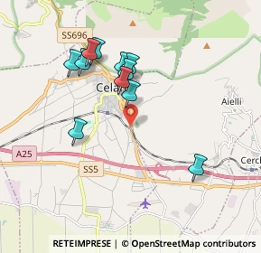 Mappa Via Margine, 67040 Aielli AQ, Italia (1.78182)