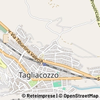 Mapa Tagliacozzo