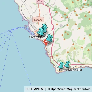 Mappa Fermopoint, 00053 Civitavecchia RM, Italia (2.62818)