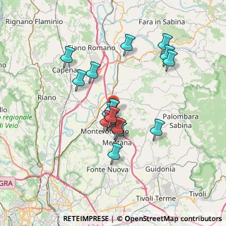 Mappa 00015 Mentana RM, Italia (6.55188)