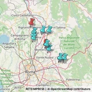 Mappa 00015 Mentana RM, Italia (11.29583)