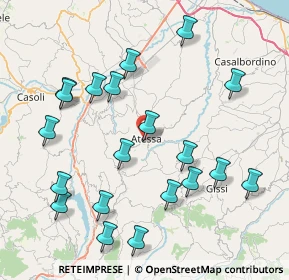 Mappa Via Giacomo Matteotti, 66041 Atessa CH, Italia (9.408)