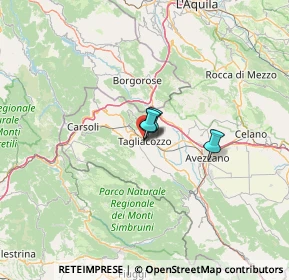 Mappa Via della Torretta, 67069 Tagliacozzo AQ, Italia (39.17385)