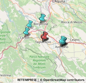 Mappa Via della Torretta, 67069 Tagliacozzo AQ, Italia (10.576)