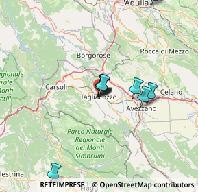 Mappa Via San Sebastiano, 67069 Tagliacozzo AQ, Italia (13.24455)